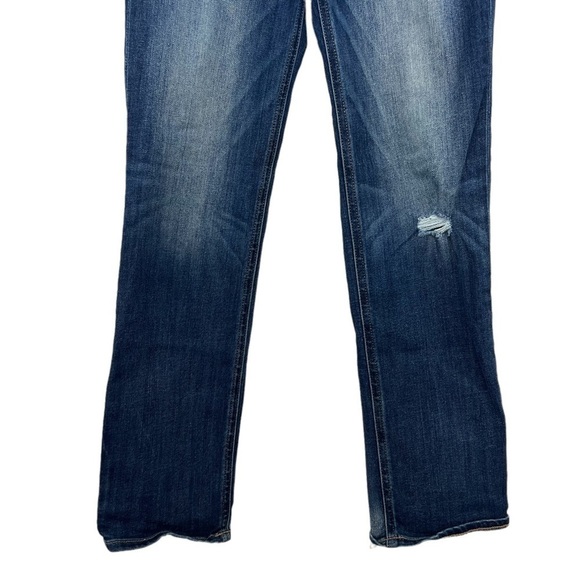 express CROPPED SKINNY DISTRESSED WOMEN'S JEANS - Picture 8 of 12